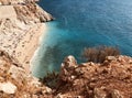 A distant look at KaputaÃÅ¸ Beach - TURKEY